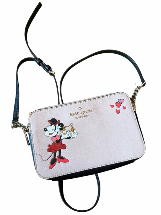 kate spade Handbags - Kate Spade New York Disney x Minnie Mouse Double-Zip Crossbody Bag Purse Pink